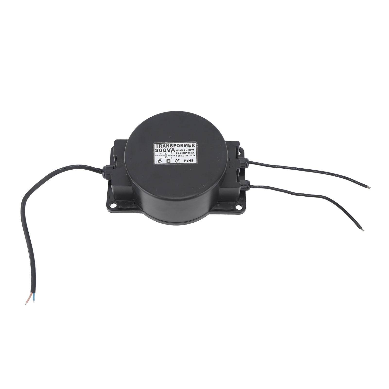 Transformador de Iluminación de Piscina, Transformador de Iluminación de Paisaje con Protección contra Cortocircuitos 200W