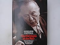 "Das Wichtigste ist der Mut": Konrad Adenauer-- die letzten fu¨nf Kanzlerjahre (German Edition) 3785707142 Book Cover