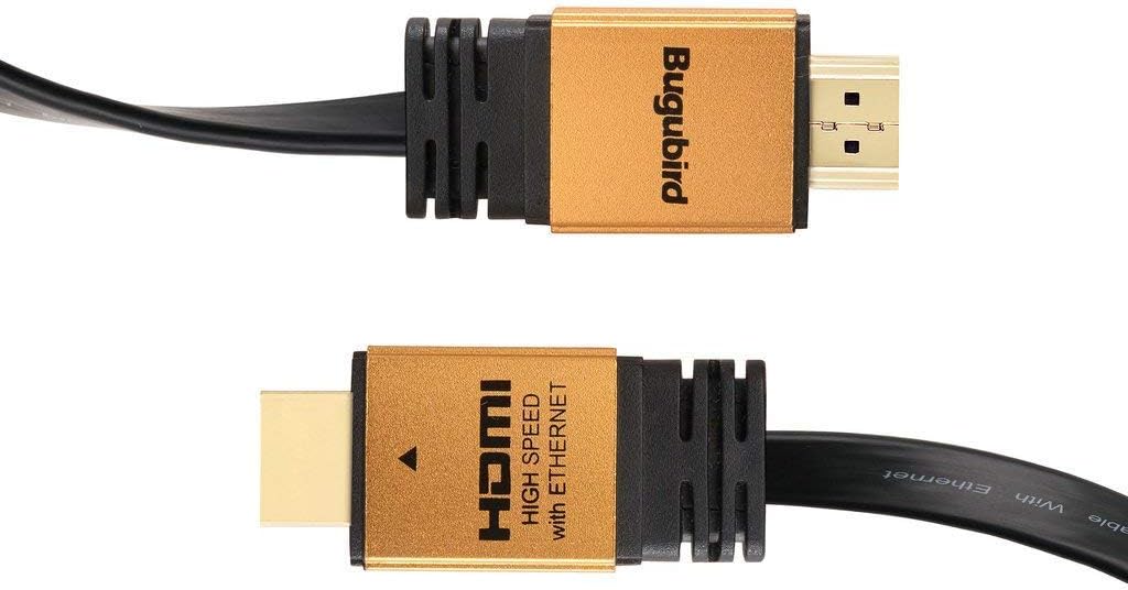 Up To 40% OFF 4K Flat HDMI Cable 50ft - Bugubird High Speed 18Gbps HDMI 2.0 Cable with Ethernet Support 4K @60Hz Ultra HD 2160P 1080P 3D HDR and Audio Return(ARC) - 3 Colors and Multiple Lengths are Available Review Discount 4K Flat HDMI Cable 50ft - Bugubird High Speed 18Gbps HDMI 2.0 Cable with Ethernet Support 4K @60Hz Ultra HD 2160P 1080P 3D HDR and Audio Return(ARC) - 3 Colors and Multiple Lengths are Available