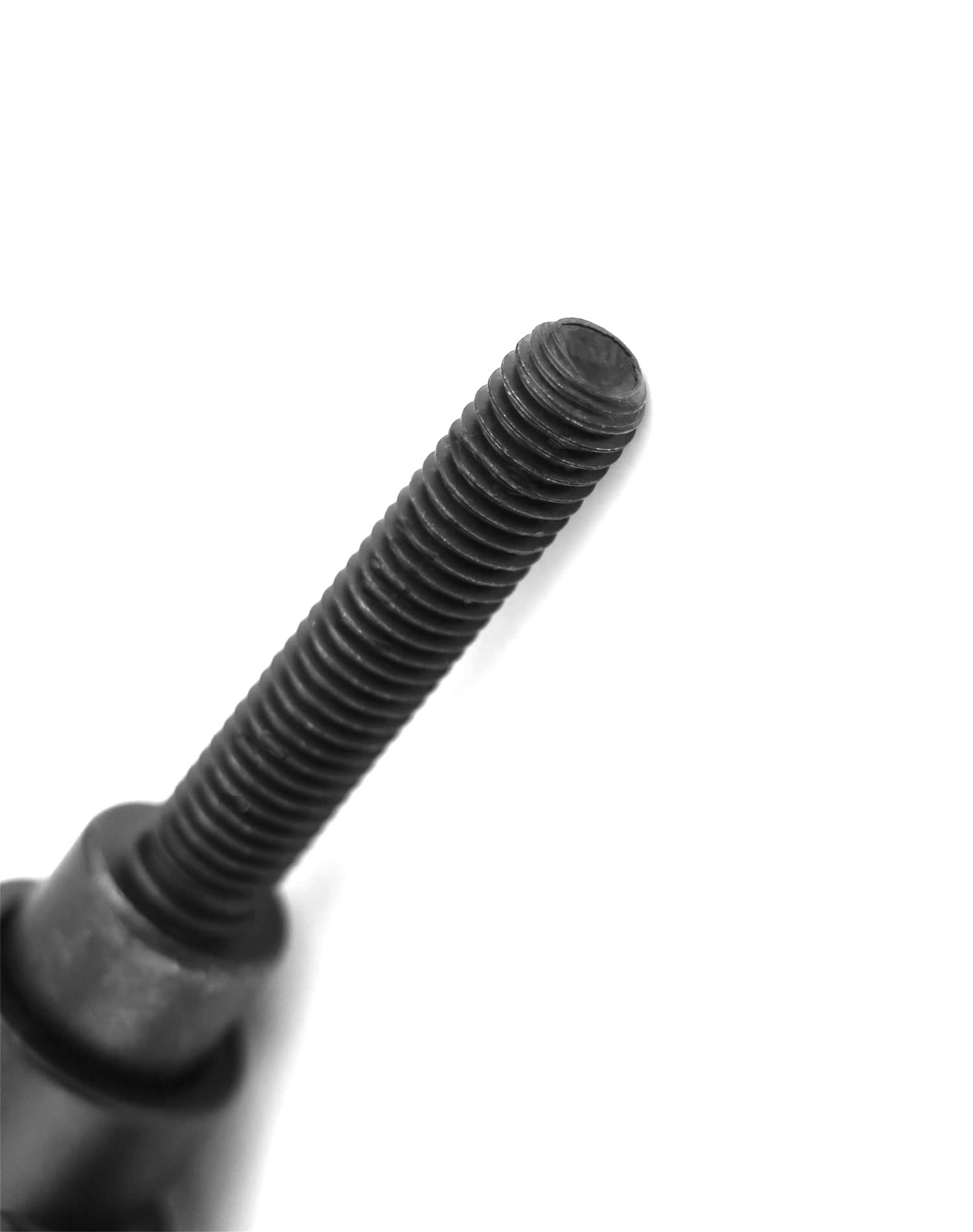 QWORK® 4 Stück M8 Klemmhebel Griff Legierung Außengewinde Verstellbarer Maschinengriffe, Fadenlänge 40mm Grifflänge 63mm