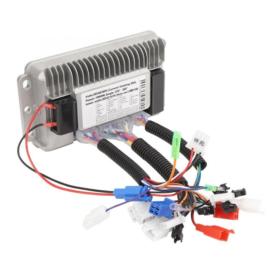 Xibany Motorized Scooter 36V 48V 60V 72V 1000W Brushless Controller Aluminium Shell Electric Bicycle Scooter E-Bike 3 Mode Sine Waves Speed Controller Motorized Scooter (Color : 60-72V), XIBANY001