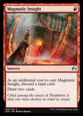 Magic The Gathering - Magmatic Insight (155/272) - Origins