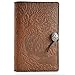 American Made Tree of Life Embossed Leather Writing Journal, 6 x 9-inch + Refillable Hardbound Blank Insert