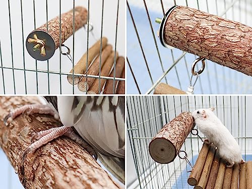Rat-Ladder-Bridge-Toy-Natural-Wood-Hamster-Suspension-Bridge-Parrot-Ladder-Bridge-Toy-Chinchilla-Climbing-Toys-Small-Animals-Cage-Accessories-Suitable-for-Parrot-Rat-Hamster-Guinea-Pig