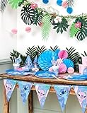 Procos Lilo & Stitch Foil Balloon, 75 x 86 cm, Blue, BALLOON, Reusable, Unisex Children, Birthday Party Decoration - Image 5
