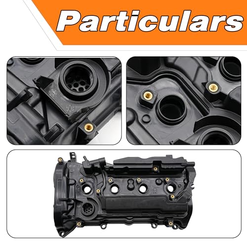 Image of Engine Valve Cover with Gasket Compatible with Honda CR-V 2015-2019,for Accord 2.4L 2013-2017.Replace#12310-RDF-A01, 12310RDFA01.