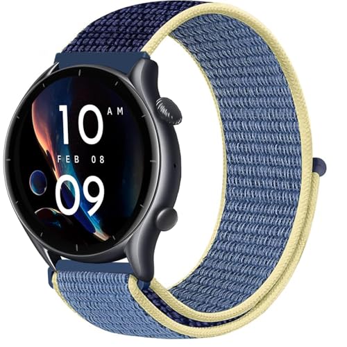 Consejos para Comprar xiaomi amazfit stratos del mes. 45 VELULYX Correa elástica de nailon compatible con Amazfit GTR 47 mm/2/2e/3/3 Pro/GTR 4/4 Pro/Stratos 3/2, banda elástica de 22 mm para Xiaomi Watch S1/S1 Active/Xiaomi Mi/S3/Watch...