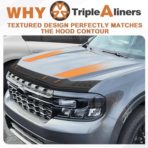 Image of TripleAliners Hood Bug Deflector Protector for Ford Maverick 2022-2026