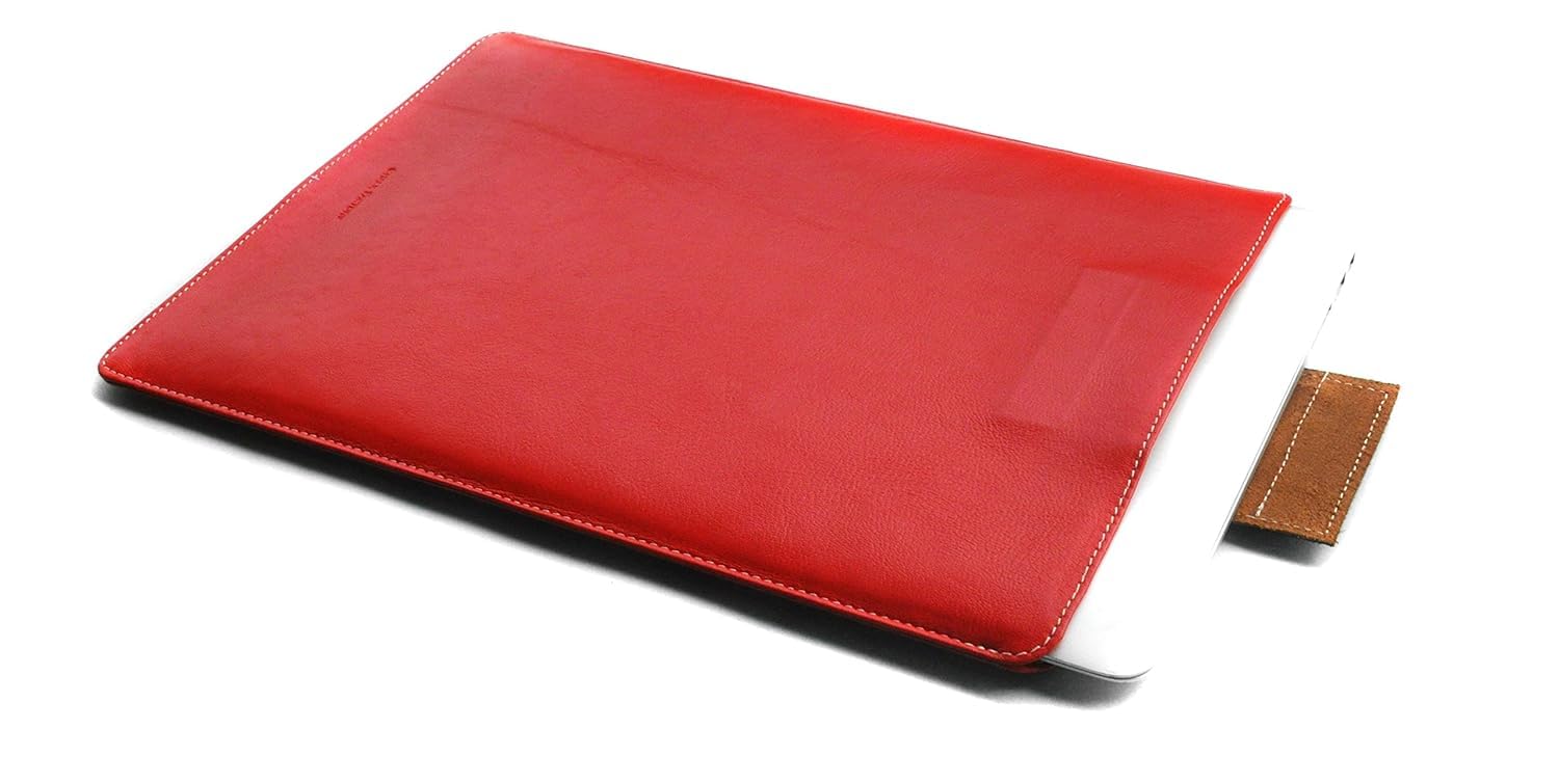 Chalk Factory Natural Leather Sleeve, Protective Case for Kindle Scribe Tablet #ALM: Red (B0CVX3BK4F) Amazon Price History, Amazon Price Tracker