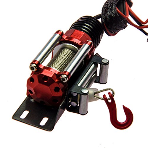 LAFEINA 1:10 Escala Automática com Fio Tipo de Sistema de Controle de Guincho para RC Crawler Axial