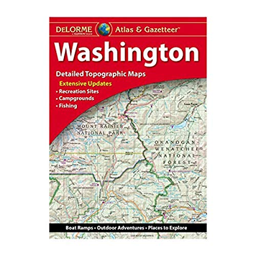Garmin Atlas et Gazetteer Washington pour naviguer sans réseau en plein air