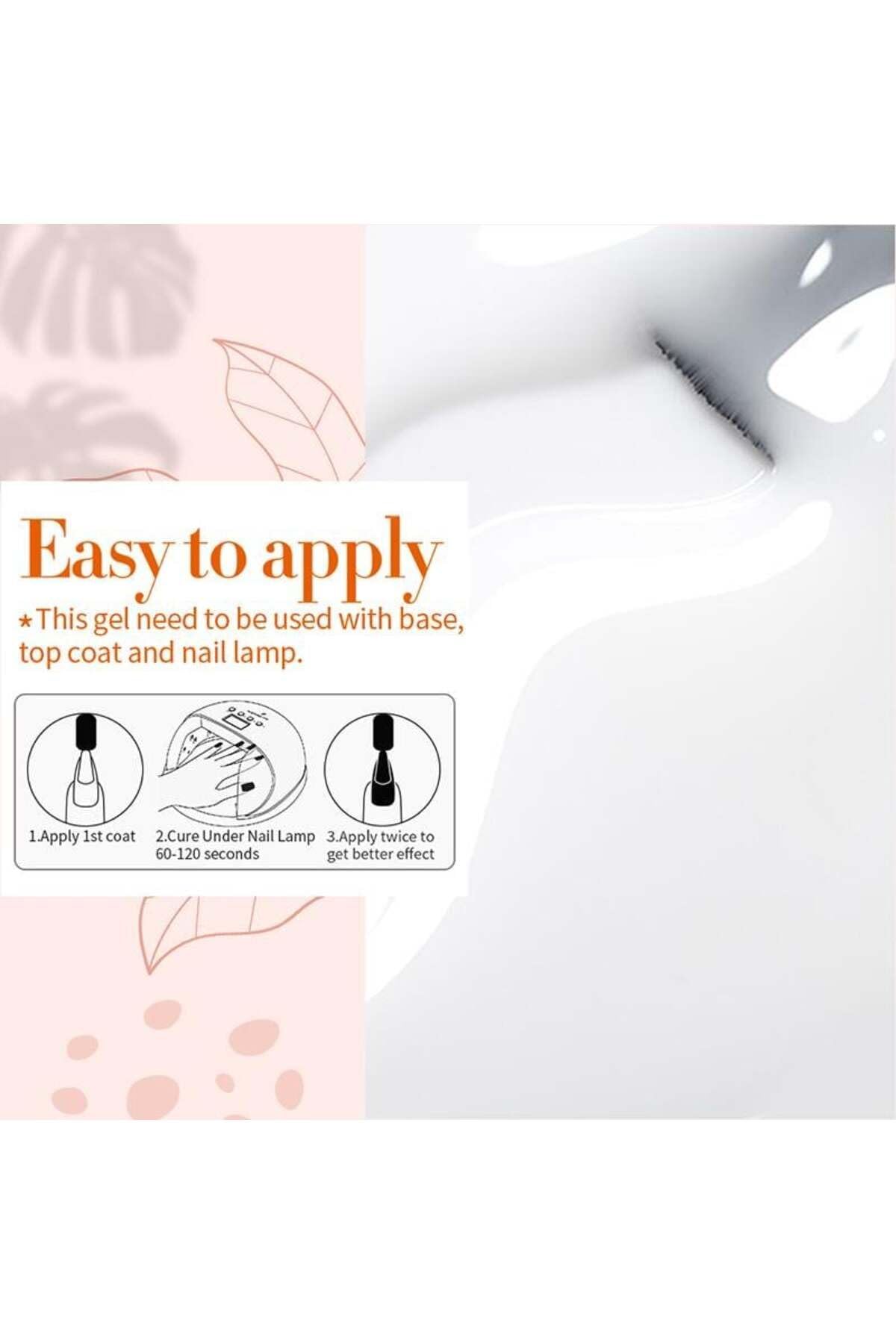 Born Pretty 10 Ml Rakı Beyazı Kalıcı Oje (56365) Milky White 6045