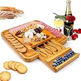 LANGLEBIG & MEHRZWECK: Damit heute Abend! Sie können die atemberaubendsten Nächte mit Käseverkostung veranstalten! Die Verwendung zum Servieren von Käse, Vorspeisen, Vorspeisen, Obst, leckerem Fleisch, Sushi und anderen Snacks ist wirklich konkurrenzlos. Premium-Handwerk und spezielles Design werden Ihre Gäste auf jeden Fall überraschen und Sie wie einen echten STERN aussehen lassen.