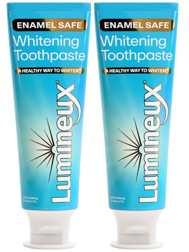 Lumineux Teeth Whitening Toothpaste, Peroxide Free, 3.75 oz, 2 Pa...
