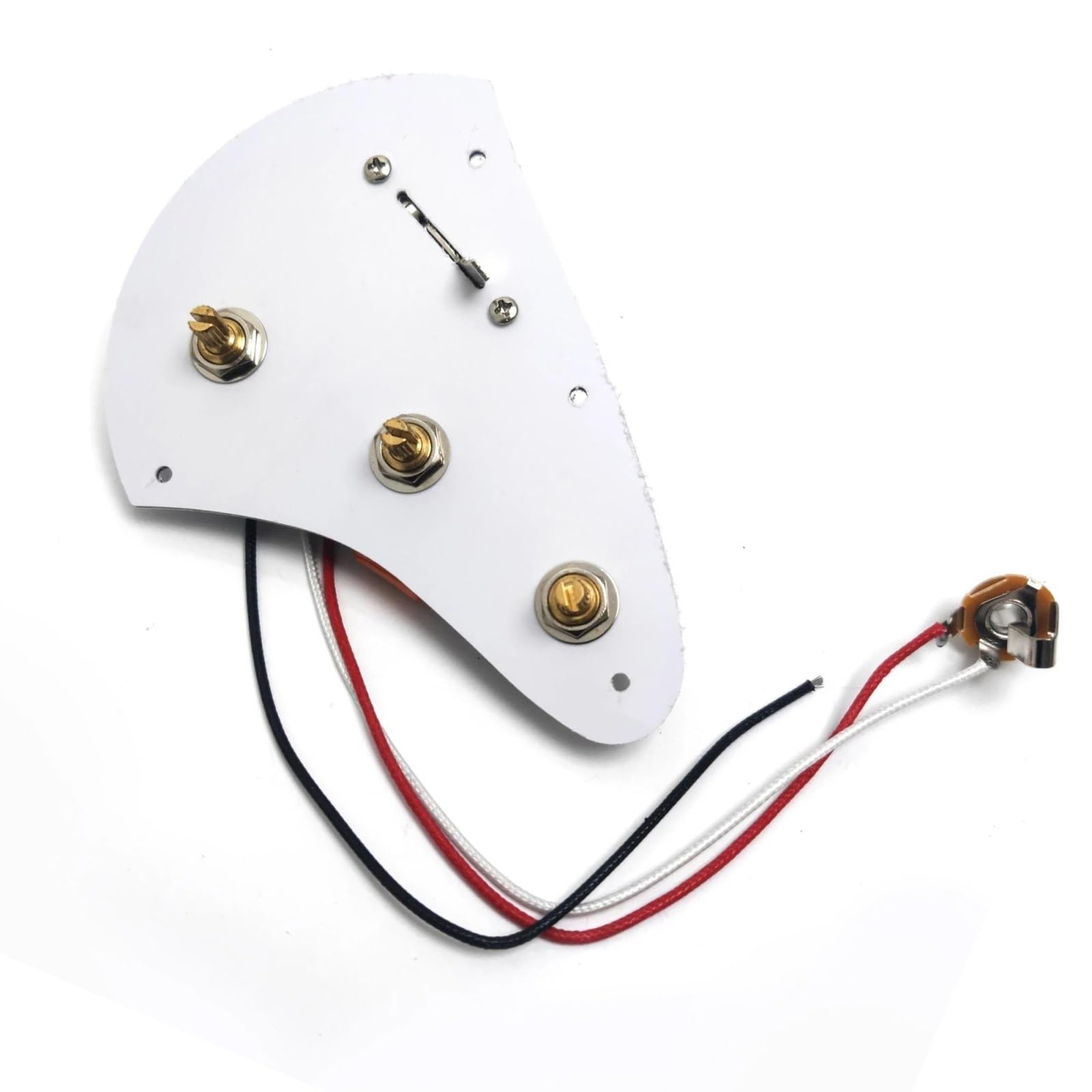 Kit Arnés Precableado Juego de 3 potenciómetros de cobre de 250 K con interruptor de 5 vías para accesorios de guitarra ST.