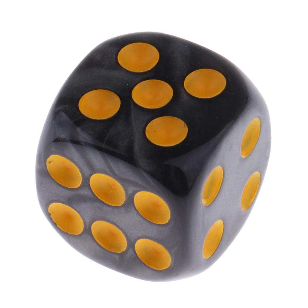 Trendy Retail® 10pcs/Pack Plastic Six Sided Dice D6 for Party Bar Game Accessory Black (B09TBGGHT5) Amazon Price History, Amazon Price Tracker