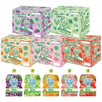 Amazon.co.jp: ミニッツメイド Qoo (クー) ぷるんぷるん 5種 x各6本