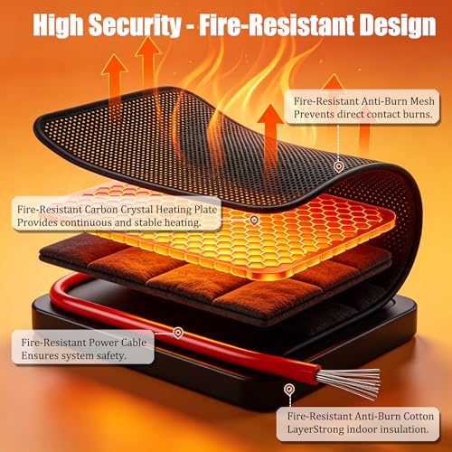 2 Person Infrared Sauna for Home, Low EMF FAR Indoor Wooden Dry Sauna Room with Flame-Retardant Design, WiFi App Control, Bluetooth Speakers, LCD Panel, 1500W/120V - Image 3