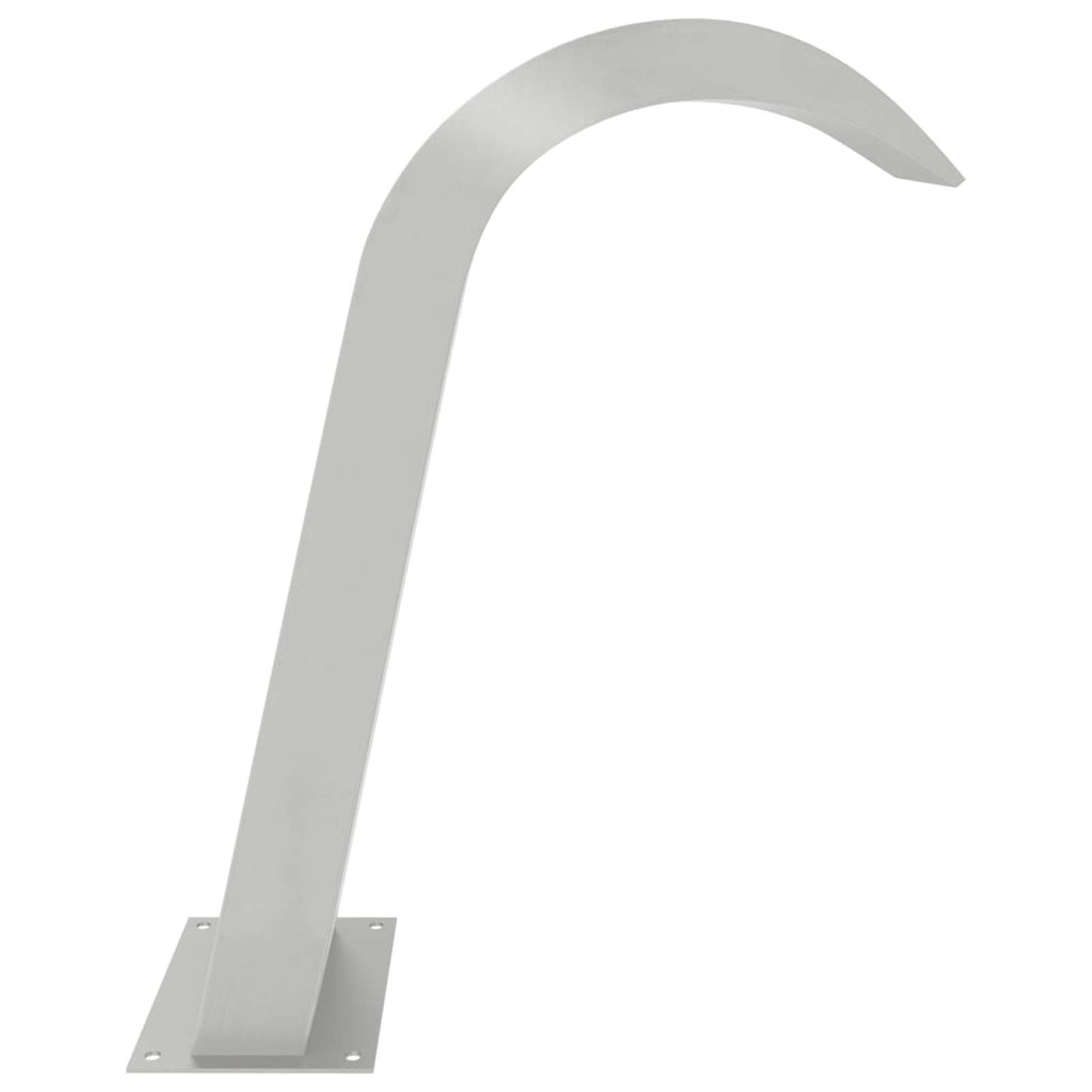 Tidyard Fontana a Cascata da Giardino per Lagnetto e Piscina in Acciaio Inox 50x30x60 cm,Cascata da Giardino in Acciaio Inossidabile,Fontana da Giardino,Fontana Laghetto,Cascata Laghetto