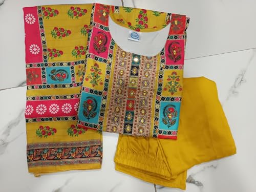 Image of Viscose Muslin womens kurta set with dupatta /womens kurta set with dupatta