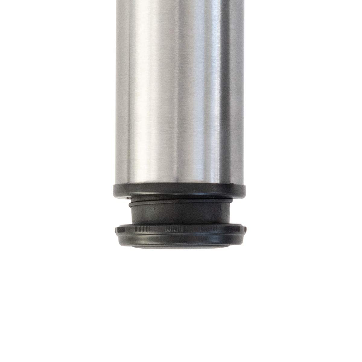 sossai® Standard Tischbeine STBGS | höhenverstellbar | Design: gebürsteter Edelstahl | 4 Stück | Höhe: 71 cm (710 mm) einstellbar +2cm | Montagezubehör inklusive