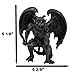 Ebros Gift Winged Horned Devil Gargoyle Chimera Figurine 6.25