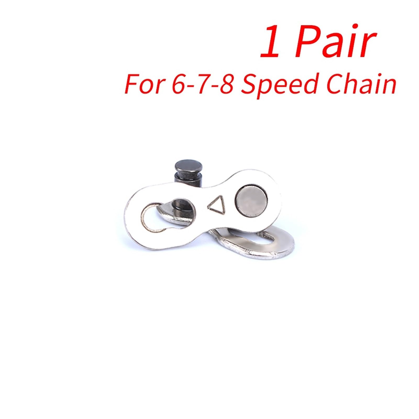 Conector para eslabones de cadena de bicicleta, Enlace rápido de cadena bicicleta carretera for cadenas 6-12 velocidades(5 Pair for 11 Speed)