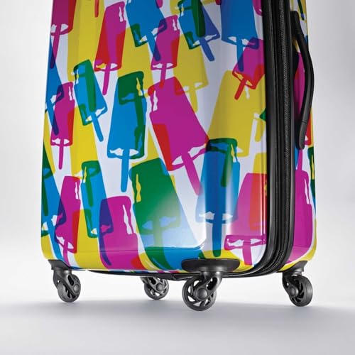 Image of American Tourister Moonlight Hardside Expandable Luggage with Spinner Wheels, Popsicle, Carry-On 21-Inch