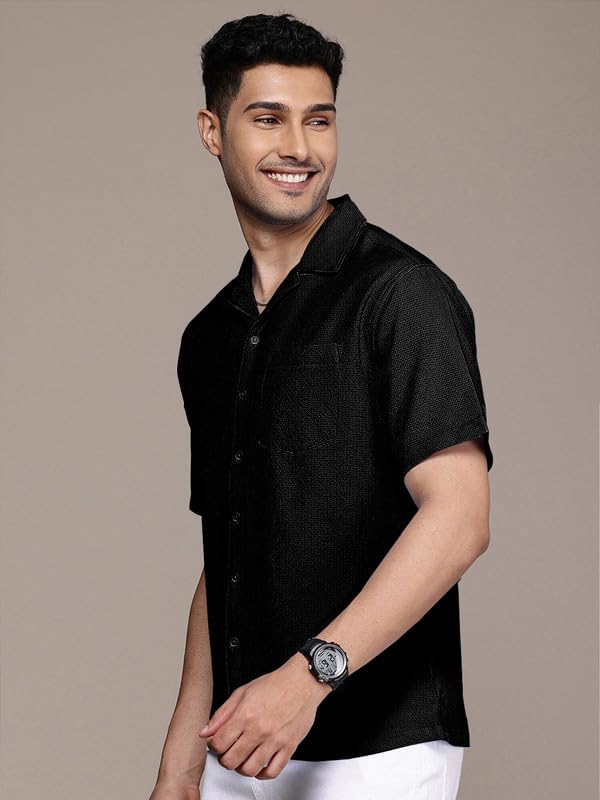 Image of Tee Projekt Fashion Textured Shirts for Men||Regular Fit Casual Shirt for Men||Fancy Shirt