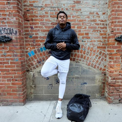 Battle Sports Bomb Pullover Jacket, Puffy Insulated, Water Repellant, Tech Fleece2