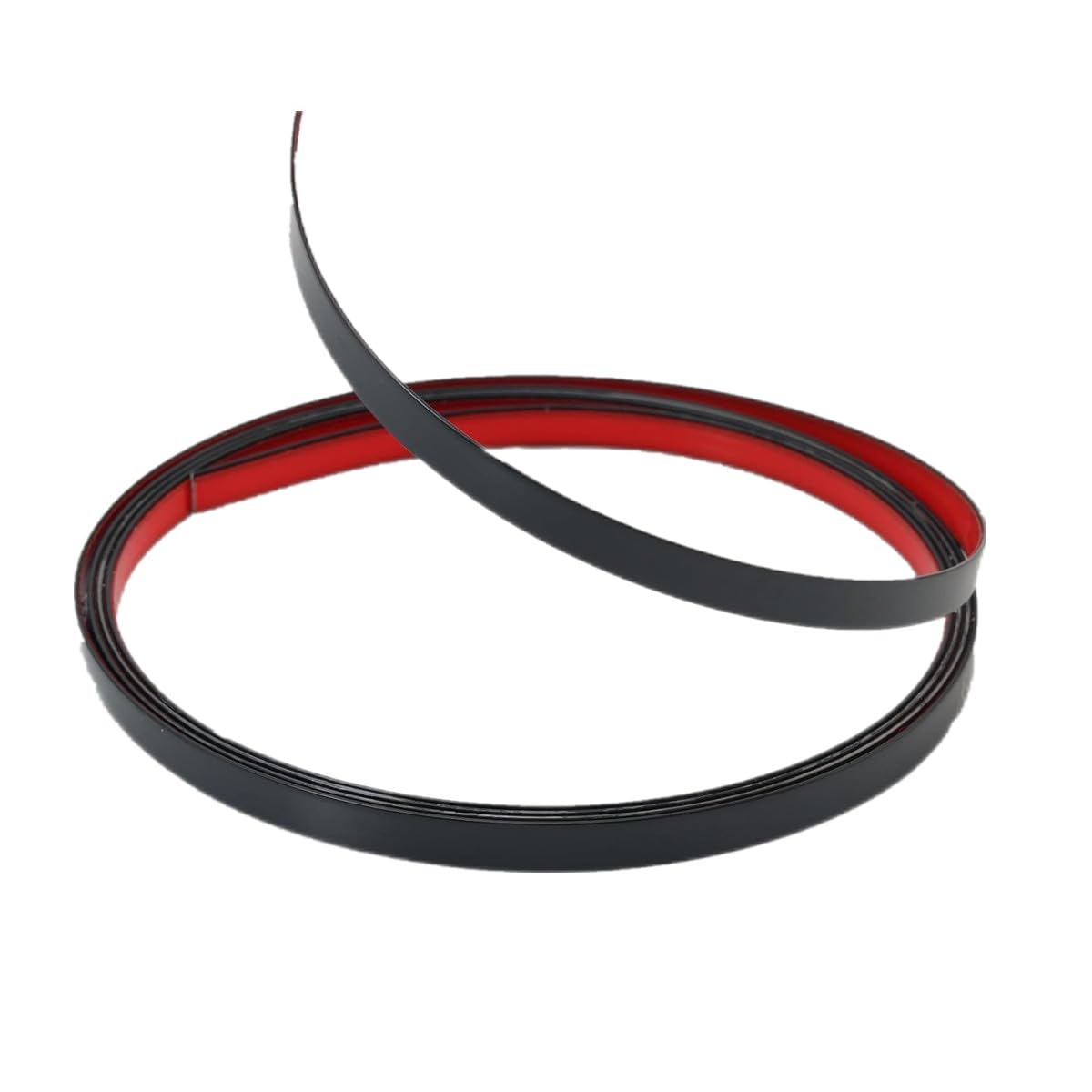 Matte Black Peel and Stick Wall & Molding Trim, Flexible DIY Strip for Mirror, Floor, Cabinet, Ceiling, Tile Edge (32.8 ft x 1.6 inch)