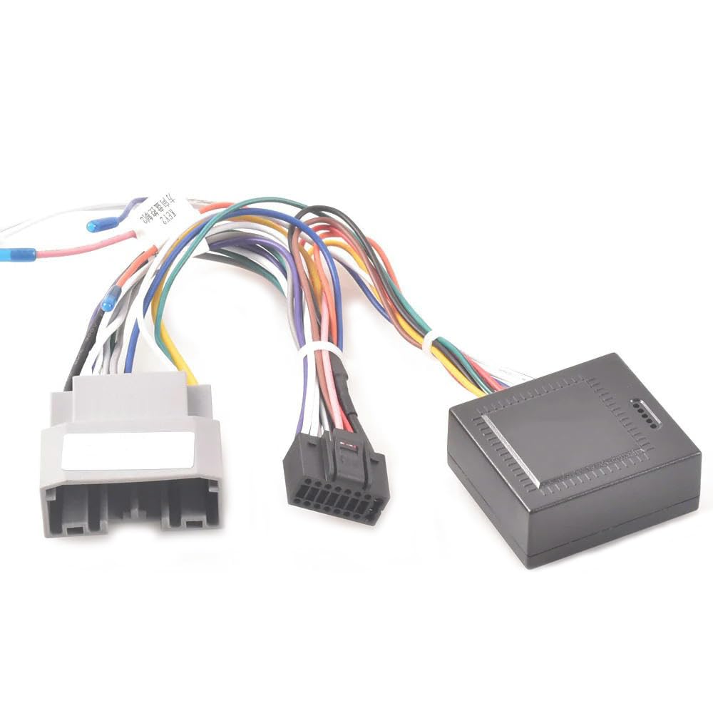 Oulesh Arnés Cableado para Chrysler 300/300C, para Jeep Cherokee Commander Compass Grand, para Android 16pin arnés de cableado de Radio de Coche