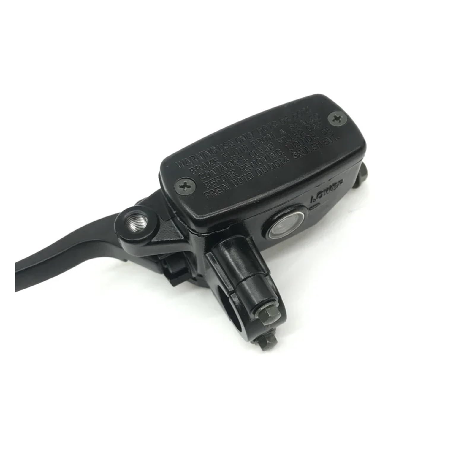 Leva frizione moto Frizione freno anteriore universale per motocicletta da 16 mm, nera, 7/8" e 22, per cilindro per maestro(One-pair)