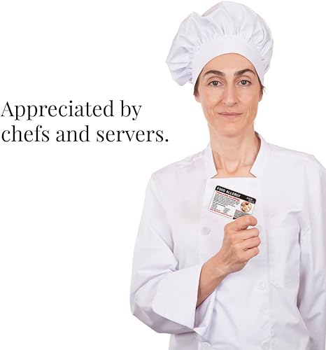 Miniatura 3 de Nut Allergy Card - Plastic Tree Nut Allergy Restaurant Card - Equal Eats (Polish)