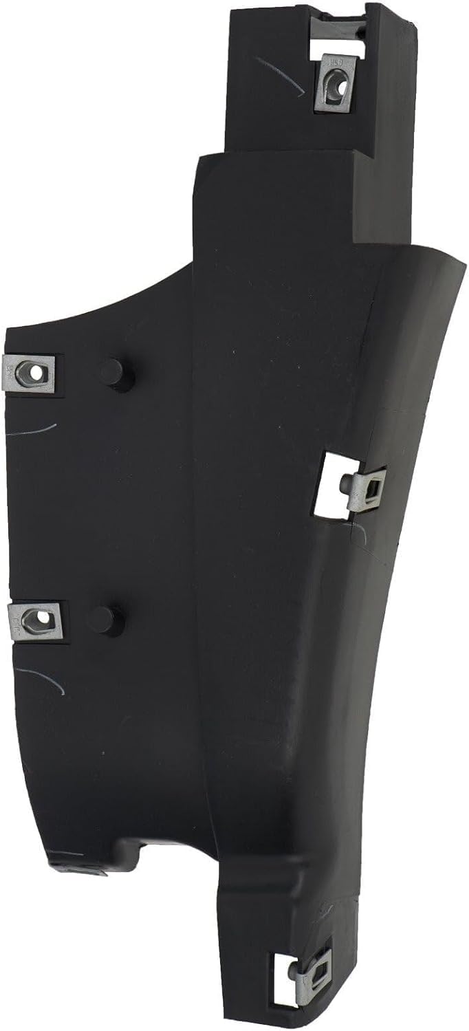 Front Left Driver Side Bumper Cover Support Mounting Bracket Replacement For 2002-2008 Dodge Ram 1500 Sport 2003-2009 Ram 2500 3500 Sport Pickup Truck Black Textured Plastic CH1042106 55077375AD