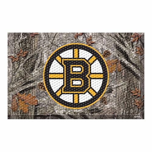 FANMATS NHL Boston Bruins Door Scraper Mat