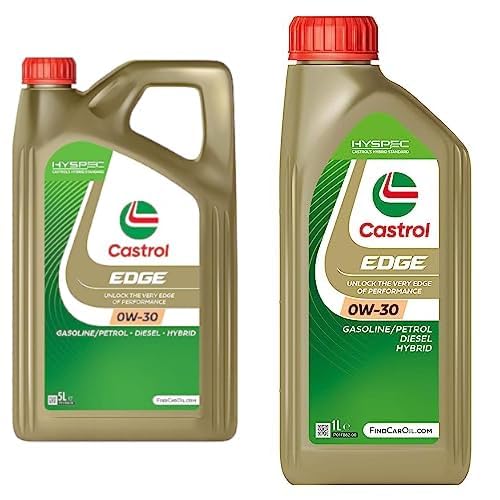Bundle | Castrol EDGE 0W-30 Motoröl, 5L + 1L Bundle | Castrol EDGE 0W-30 Motoröl, 5L + 1L