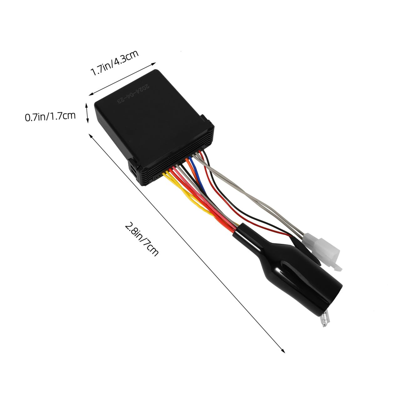 NUOBESTY Allarme per Moto Antifurto Blocco Automatico, Telecomando, Resistente alle Intemperie e Dispositivo di Localizzazione Veicolo in Plastica, Kit Completo per Sicurezza Moto