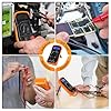 Digital Multimeter Voltmeter Battery Voltage Multi Tester Continuity Tester Ohm Volt Ampere Meter AC/DC Voltage Current Resistance Diode Transistor, Large LCD Display and Backlight #4