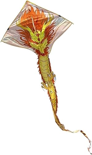 6m Dragon Kites Flying Toys for Kids Kites, String line Fly Bird Kite Fabric Snake Kites, Windsurf Outdoor Games