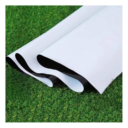 Etlegor Black and White Film, Light Deprivation Greenhouse Cover 0.12mm Poly Film Strong Toughness Blackout Tarp for Planting, Breeding, Warehouse and Factory Shading(8x20m)