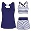 White and Blue Stripes