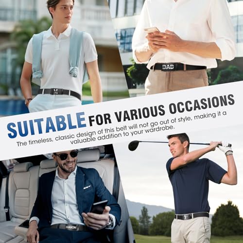 Personalized Belt for Men with Name Custom Leather Ratchet Belt Mens Belts, Best Gifts for Husband Boyfriend Father Birthdays4