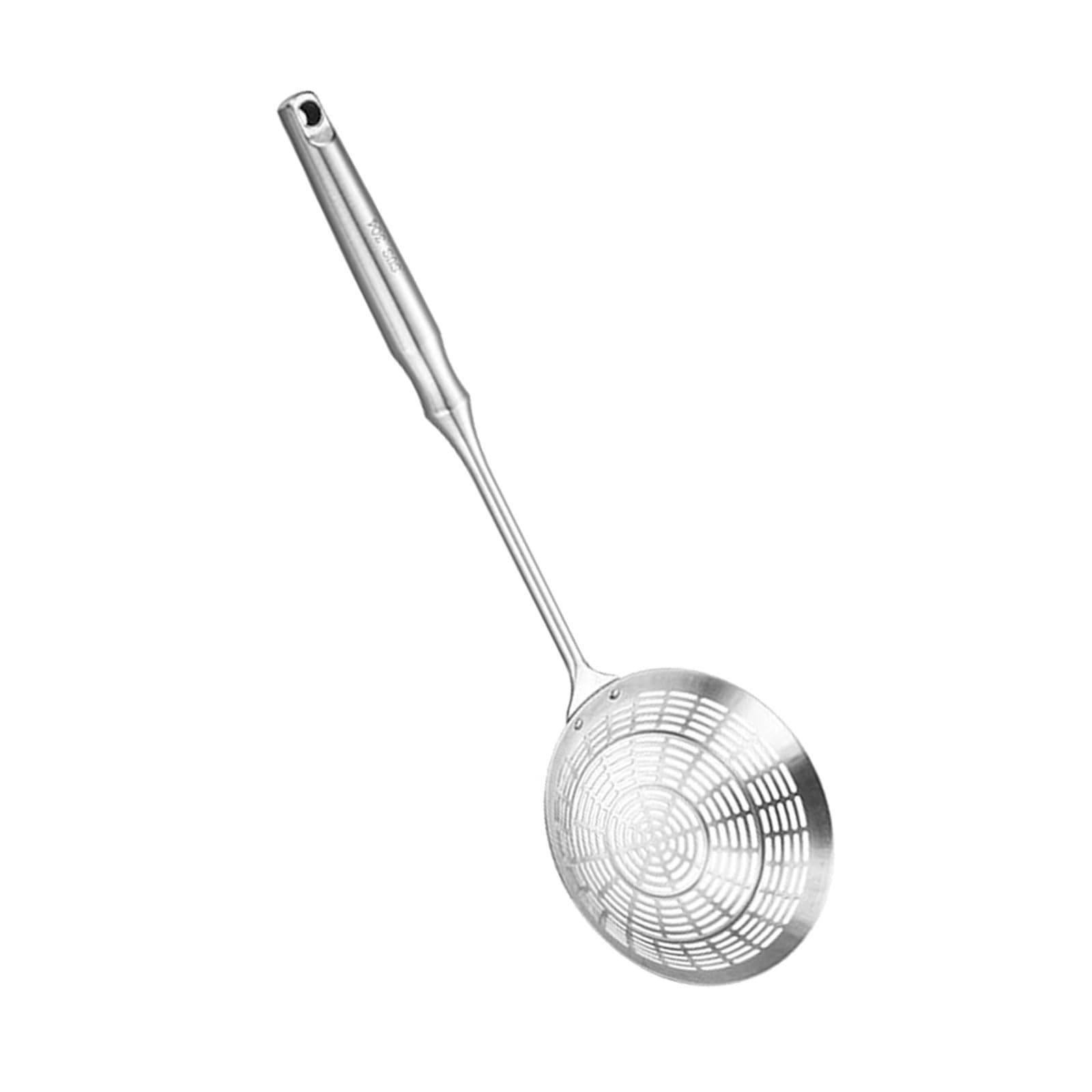 LUCKGONI 304 Nonrust Steel Strainer For Kitchen With Fine Meshes Design Cooking Skimmers Perfect For Pastas Soup And Deeper Fryin