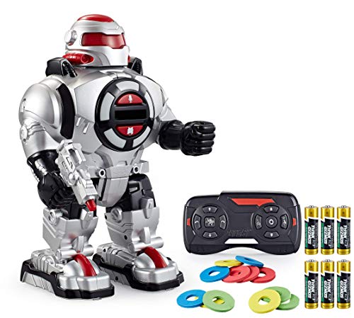 Think Gizmos TG542-VR RoboShooter Remote Control Robot for Kids -...