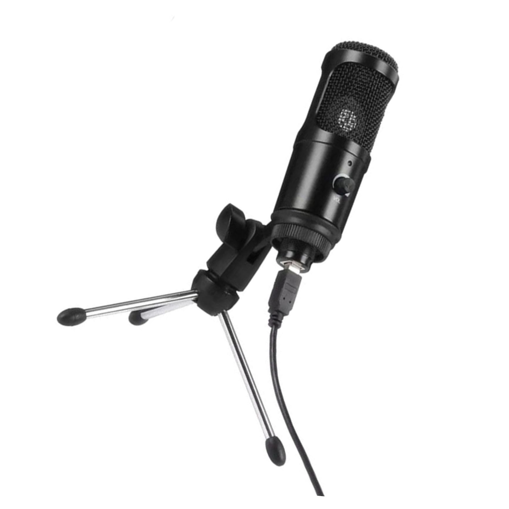 Microphone USB à capture précise et condensateur avec support bureau - 8