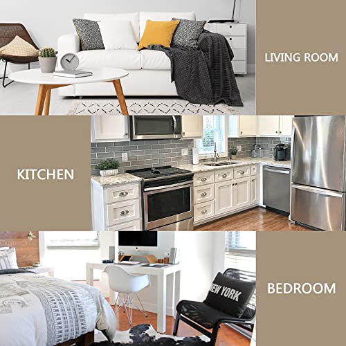 Flildon Microfiber Cleaning Slippers Hawaiian Palm Tree Washable Mop Shoes Slipper For Men/Women House Floor Dust Cleaner, Size L #TOP5