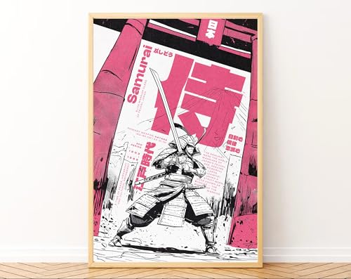 Image of Gamya Framed Japan Samurai Theme Motivational Quote Posters For Office, Living Room, Bedroom Wall Decor - Aesthetic Room Decor (13x19 Inches) (Quote 7)