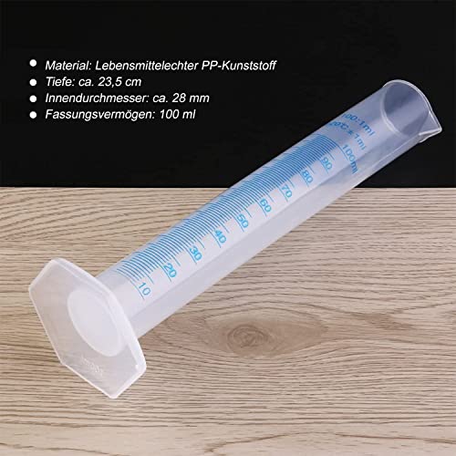 LATRAT - Cilindro graduato in plastica