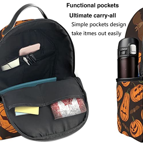 Sac à dos d'affaires noir multifonction avec grand compartiment ordinateur - 5